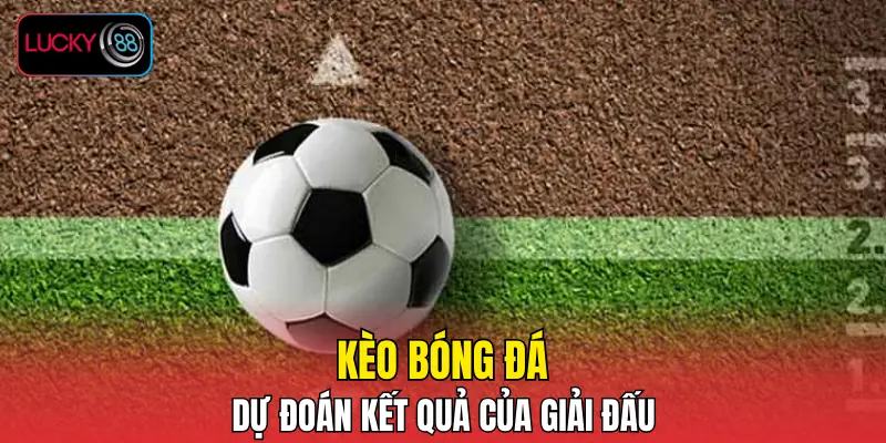 Kèo bóng đá dự đoán kết quả của giải đấu
