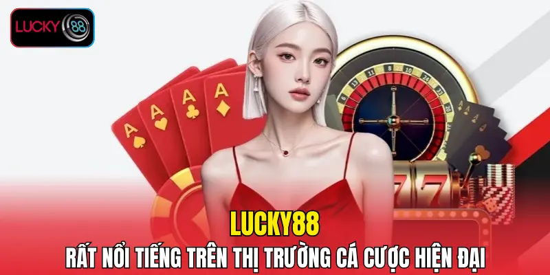 LUCKY88 rất nổi tiếng trên thị trường cá cược hiện đại