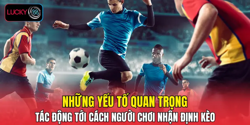 Những yếu tố quan trọng tác động tới cách người chơi nhận định kèo